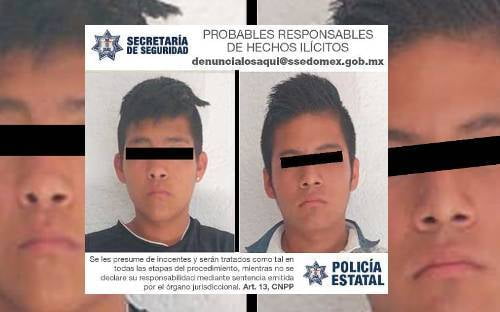 Dos presuntos narcomenudistas detenidos en Coatepec Harinas
